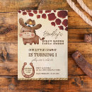 Search for little cowboy invitations First rodeo