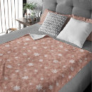 Search for faux rose gold glitter blankets Modern