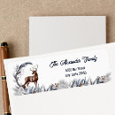 Search for rustic deer return address labels Stag