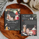 Search for hot chocolate invitations Rustic