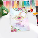 Search for unicorn 2nd birthday invitations Whimsical