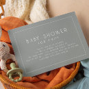 Search for plain baby shower invitations Gender neutral