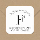 Search for square address stickers Modern