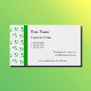 Search for shamrock business cards Green