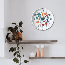 Search for vegetable clocks Kitchen