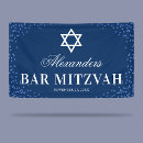 Search for bar mitzvah banners Blue