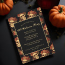 Search for red seasonal invitations Gothic