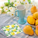 Search for citrus fruit coasters Lemon pattern