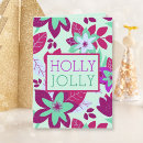 Search for holly jolly christmas cards Floral