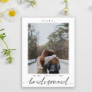 Search for calligraphy bridesmaid cards Minimal