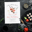 Search for couples birthday invitations Sushi