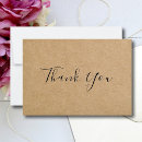 Search for kraft wedding thank you cards Elegant