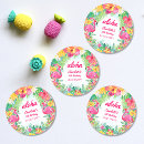 Search for birthday luau party stickers Summer