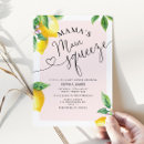 Search for mamas main squeeze baby shower invitations Summer
