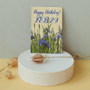 Search for blue iris birthday cards Floral