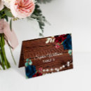 Search for burgundy place cards Watercolor flowers