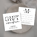 Search for business gift certificates Minimalist