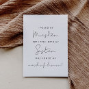 Search for maid of honor bridesmaid cards Handwritten