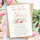 Search for teapot bridal shower invitations Watercolor