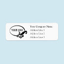 Search for your logo return address labels Elegant