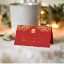 Search for red rose place cards Red and gold