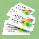 Search for painter business cards Painter and decorator