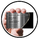 Search for aluminum business cards Metal