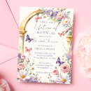 Search for enchanted garden bridal shower invitations Bride