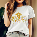 Search for gold graduation tshirts College