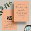 Search for peach invitations Elegant