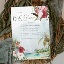 Search for hawaii bridal shower invitations Palm trees