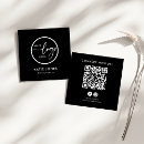 Search for square business cards Website