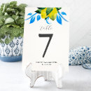 Search for yellow wedding table cards Positano