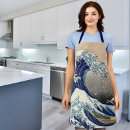 Search for great wave aprons Katsushika hokusai
