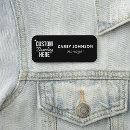 Search for print name tags Small business customer service