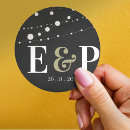 Search for bride groom monogram stickers Contemporary
