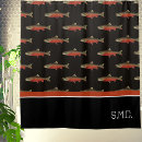 Search for black white and red shower curtains Rustic