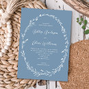 Search for dusty blue invitations Wildflowers