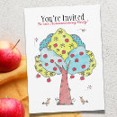 Search for cute apple invitations Sweet