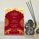 Search for lotus wedding invitations Traditional hindu