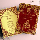 Search for indian groom invitations Gold