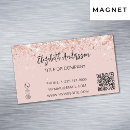 Search for confetti business cards Rose gold