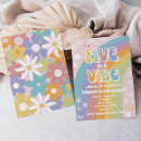 Search for five is a vibe birthday invitations Groovy