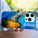 Search for marine blue iphone cases Jellyfish