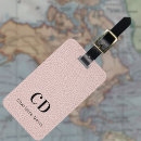 Search for rose gold luggage tags Blush pink