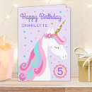 Search for unicorn birthday cards Gold glitter