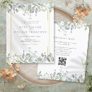 Search for lilac and gold wedding invitations Greenery