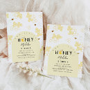 Search for bumble bee birthday invitations Modern