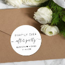 Search for elopement stickers Elegant