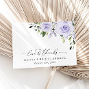 Search for purple thank you cards Watercolor flowers